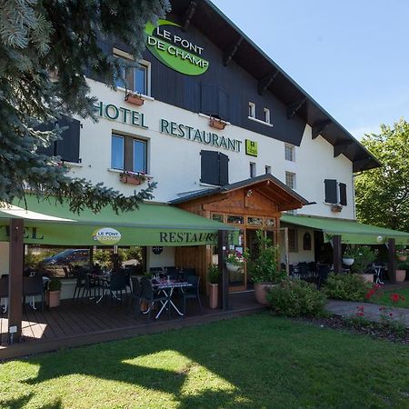 Logis Le Pont De Champ Hotel Beaucroissant Buitenkant foto