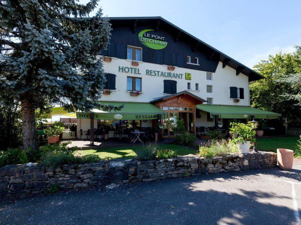 Logis Le Pont De Champ Hotel Beaucroissant Buitenkant foto